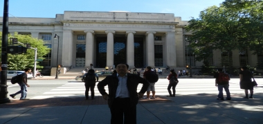 刘永乐在美国麻省理工大学
